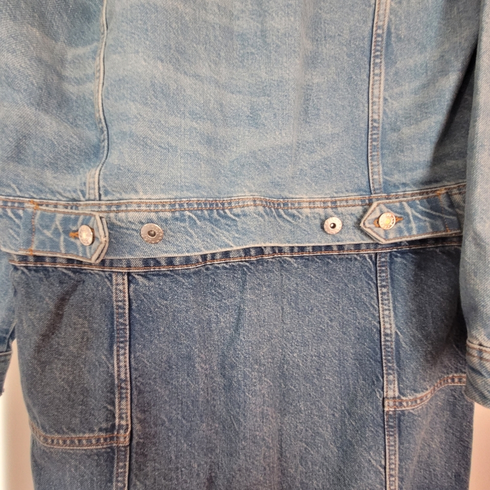 Zara X Maison Detachable Denim Dress Size XS-S - Picture 12 of 15